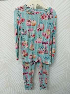 Posh Peanut Edie Long Sleeve Pajama Set Size 2T